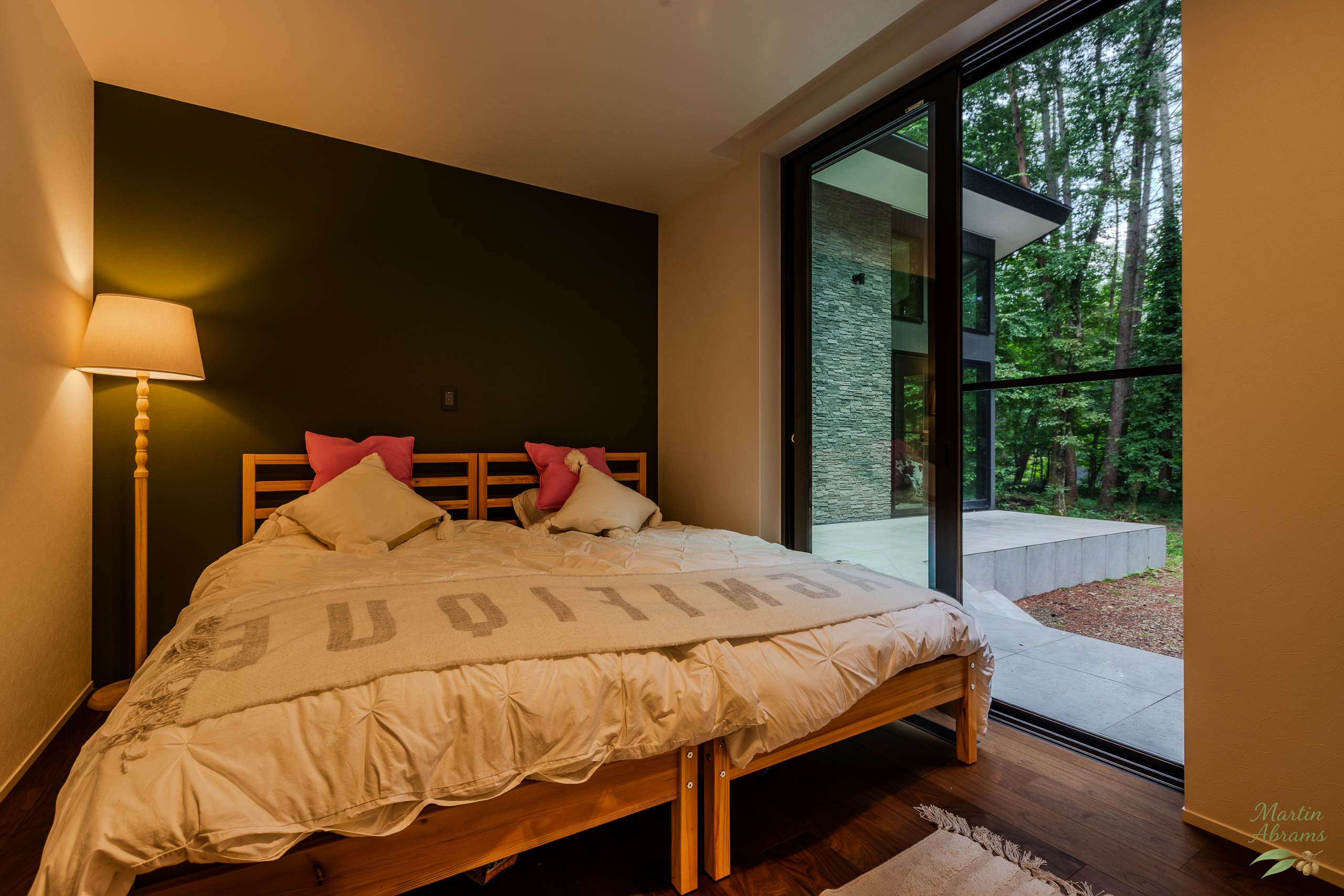 Houses - Bedroom with two beds like king bed