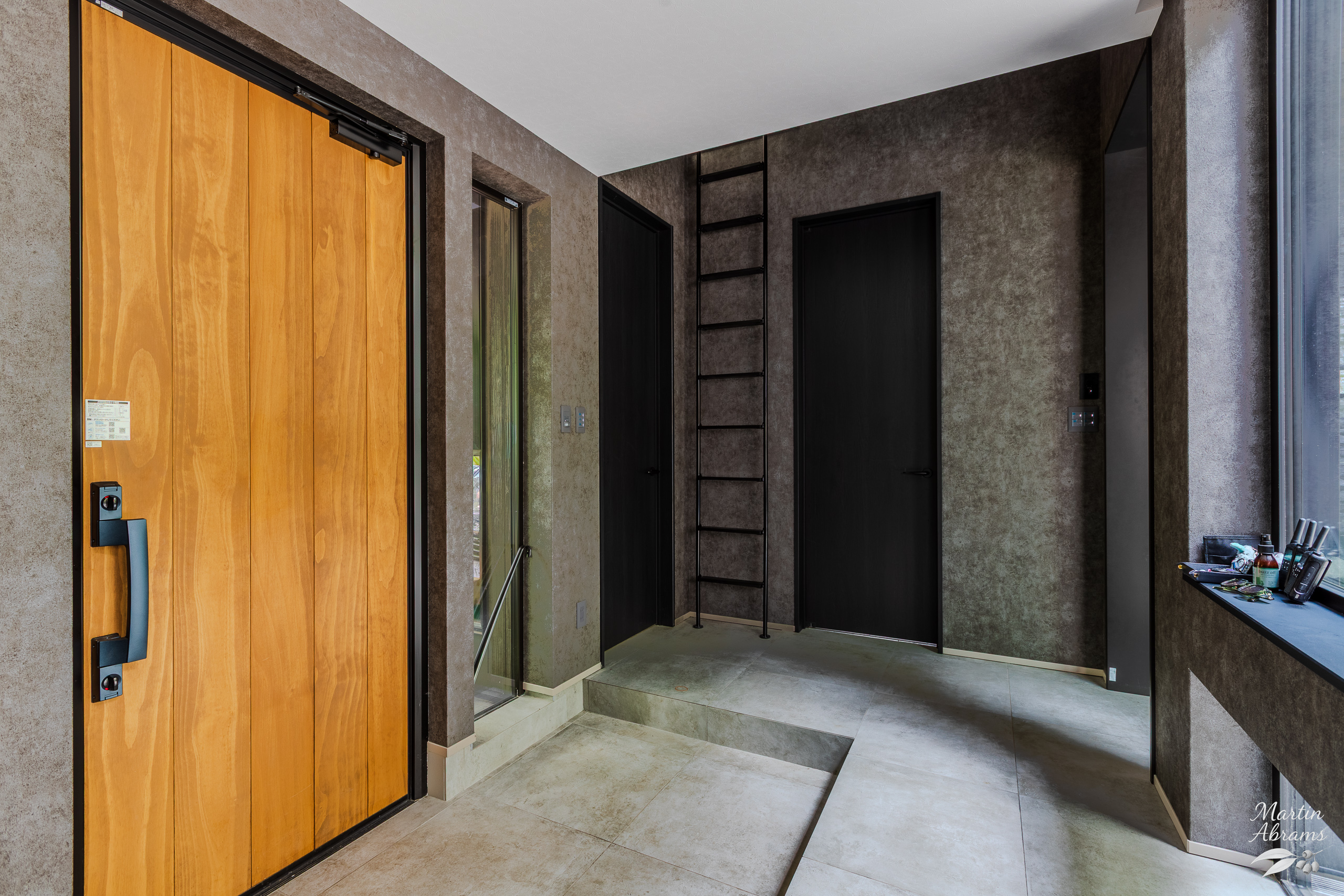 Houses - Entrance with fixed ladder